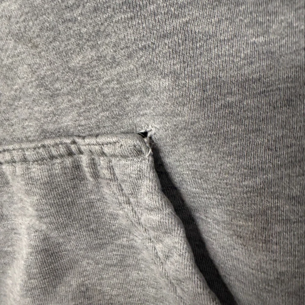 Jordan Mens Essentials‎ Fleece Hoodie Gray Jumpman Pullover Sweatshirt Medium